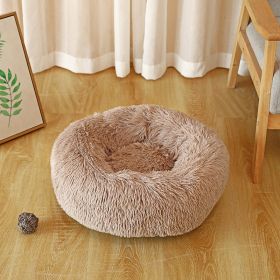 Pet Kennel Plush Long Wool (Option: Rubber Color-100cm1800k)